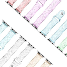 Load image into Gallery viewer, Soft Silicone Glitter - Luxe Strap
