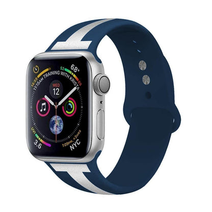 Silicone Stripe Sport Band - Luxe Strap