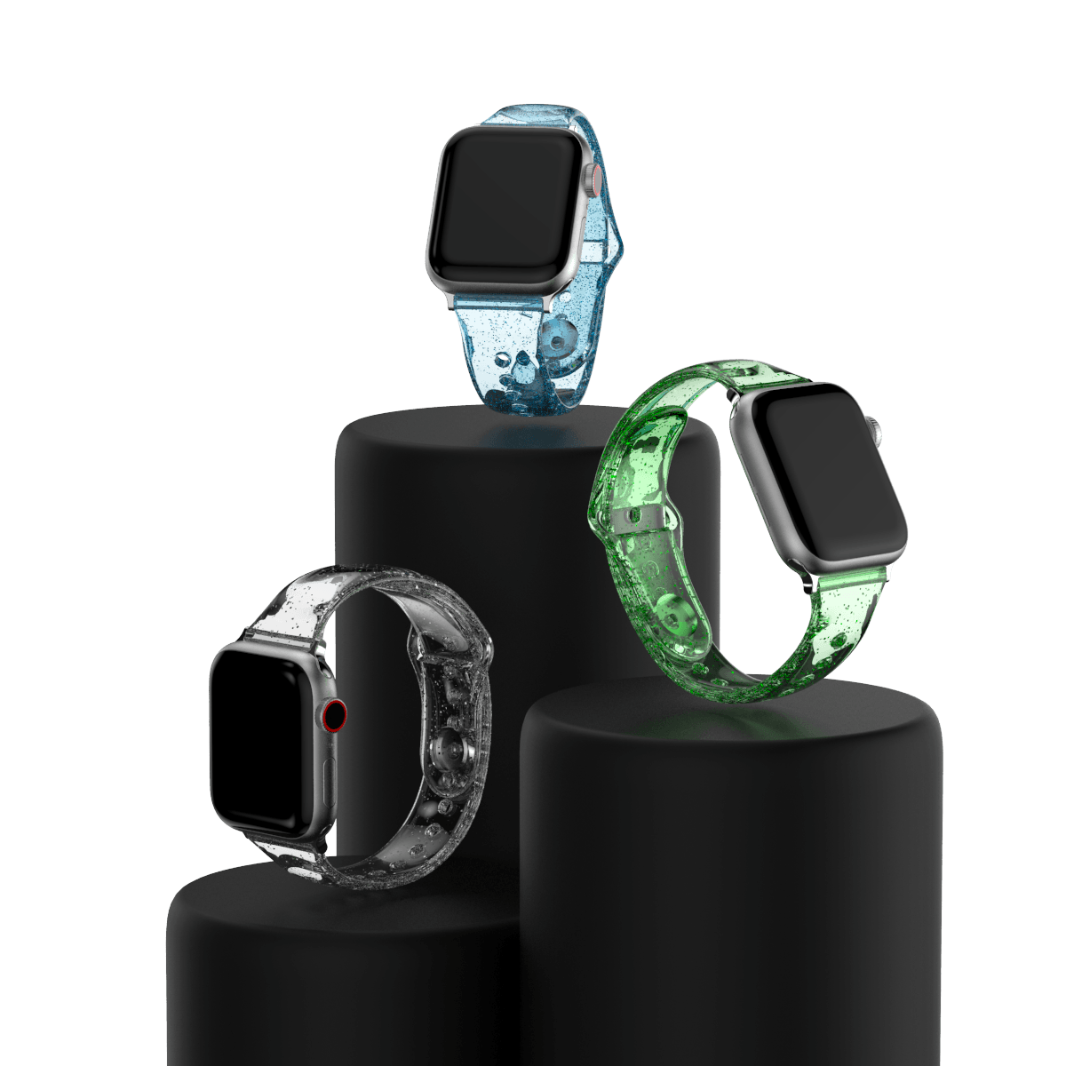 Soft Silicone Glitter - Luxe Strap