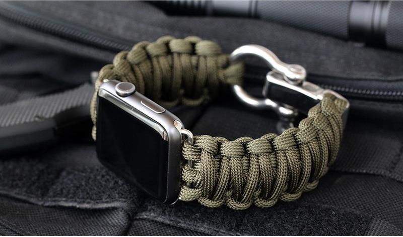 Steel Clasped Nylon Survival Loop - Luxe Strap