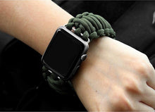 Load image into Gallery viewer, Steel Clasped Nylon Survival Loop - Luxe Strap
