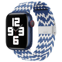 Blue White Stripe