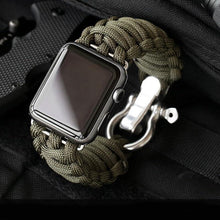 Load image into Gallery viewer, Steel Clasped Nylon Survival Loop - Luxe Strap
