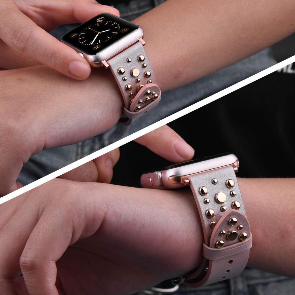 Studded Leather - Luxe Strap