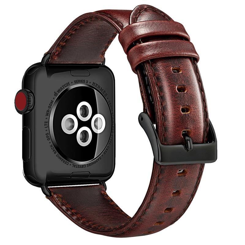 Dark Wax Leather - Luxe Strap