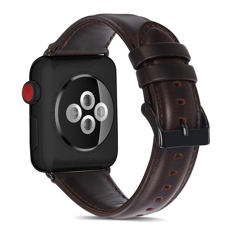 Dark Wax Leather - Luxe Strap