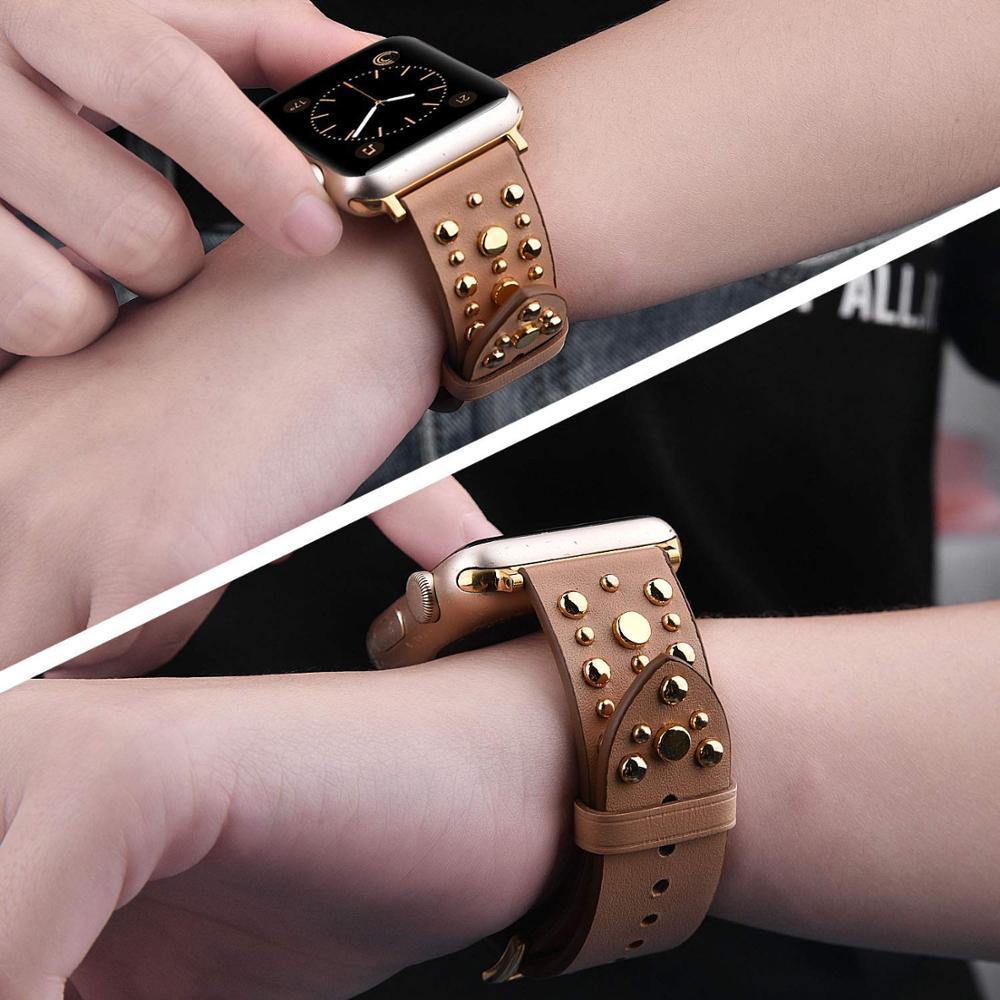 Studded Leather - Luxe Strap