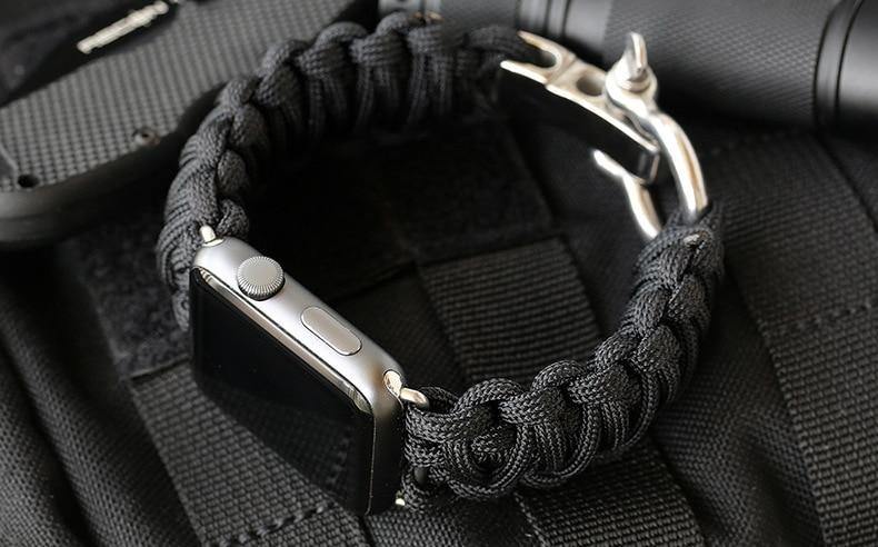 Steel Clasped Nylon Survival Loop - Luxe Strap