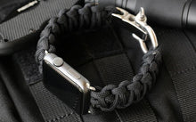 Load image into Gallery viewer, Steel Clasped Nylon Survival Loop - Luxe Strap
