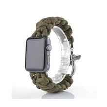 Load image into Gallery viewer, Steel Clasped Nylon Survival Loop - Luxe Strap
