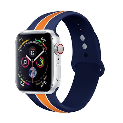 Silicone Stripe Sport Band - Luxe Strap
