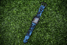 Load image into Gallery viewer, Navy Camo Apple Watch Strap - Apple Watch Strap - Le Luxe Straps

