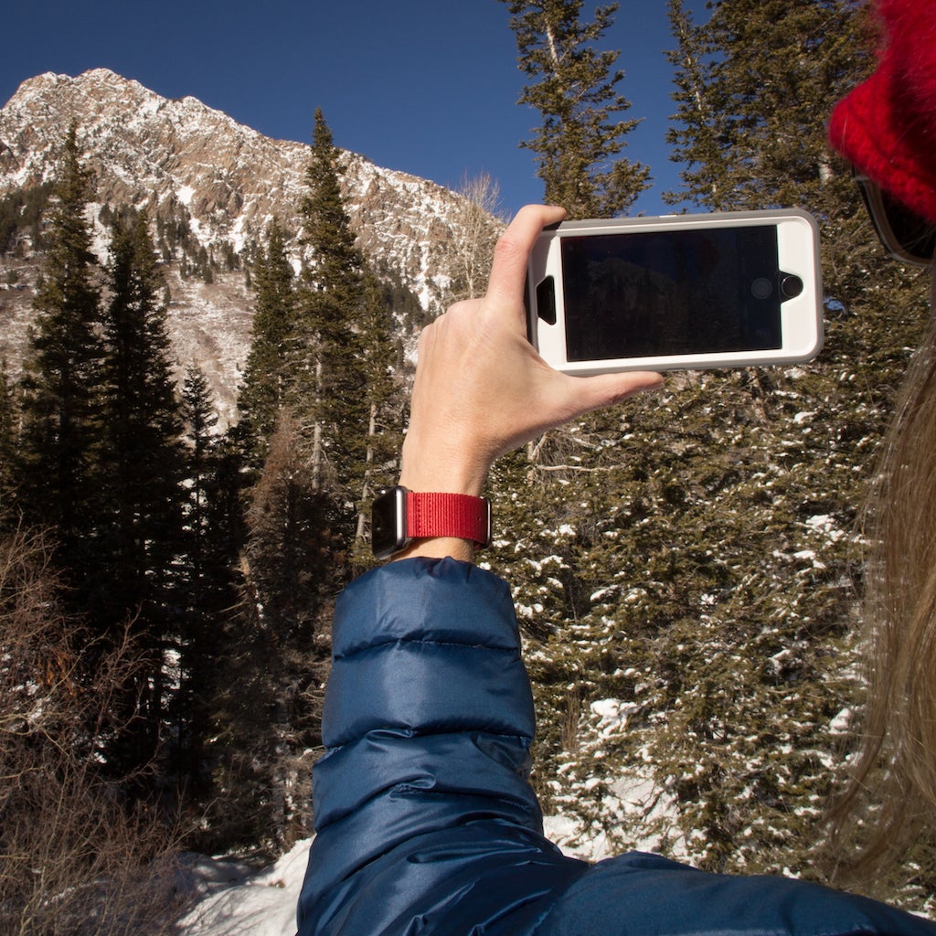 Tikband Nylon Apple Watch Band in Red