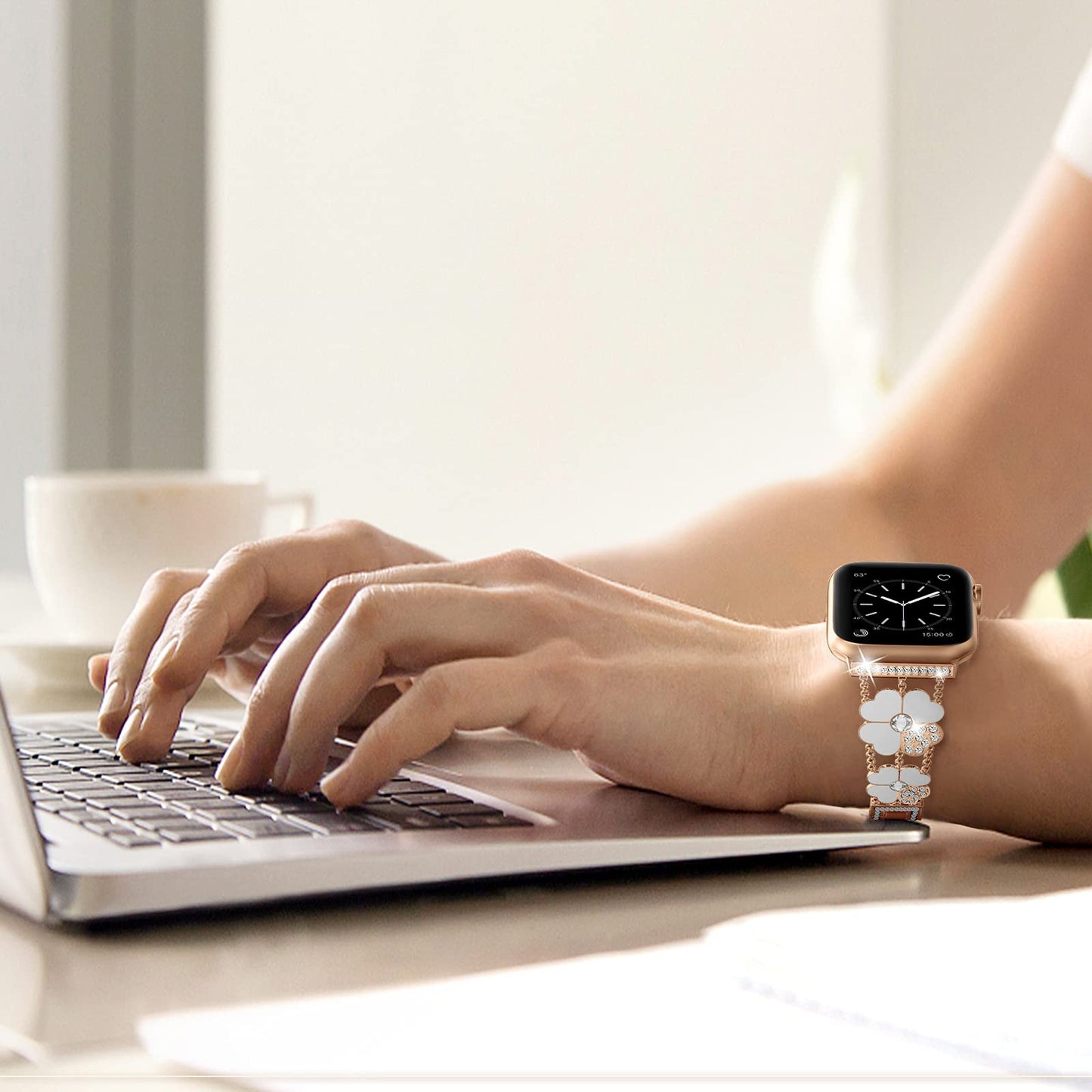 Tikband Four-Leaf Clover Watch Band For Apple Watch