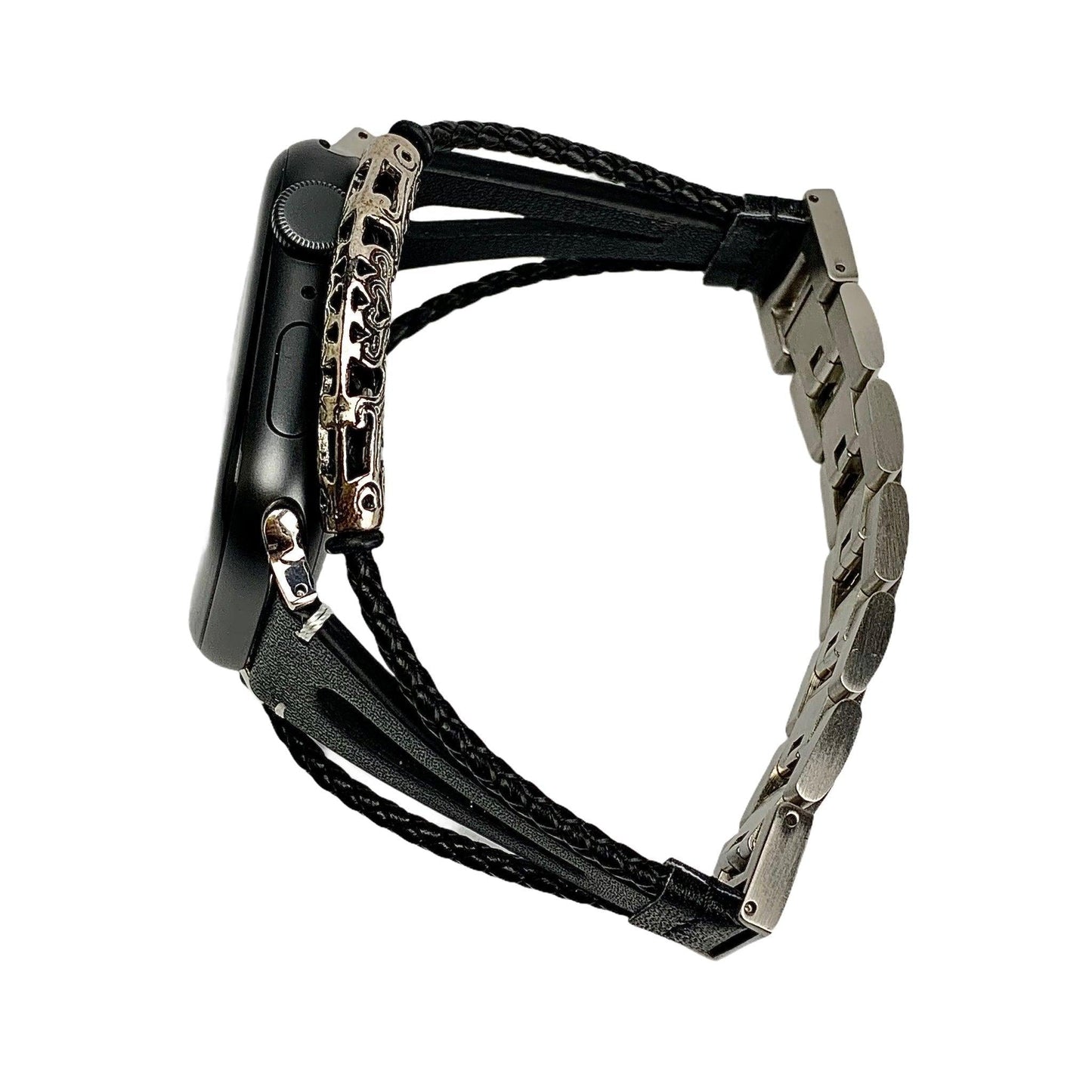 Erato Handmade Leather Band For Apple Watch 1-7, SE (2 Colours) - Burnana Concept 