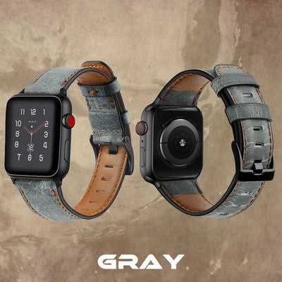 2022 new vintage cowhide leather comfortable and breathable strap