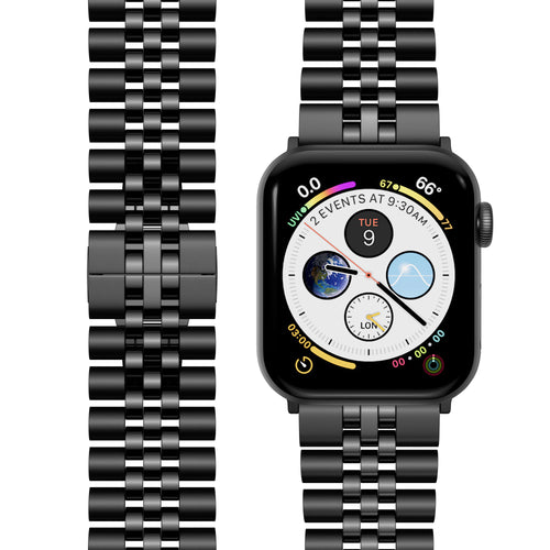 Black Apple watch strap 