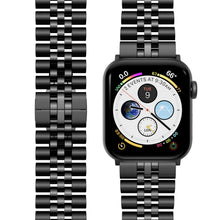 Load image into Gallery viewer, Black Apple watch strap 
