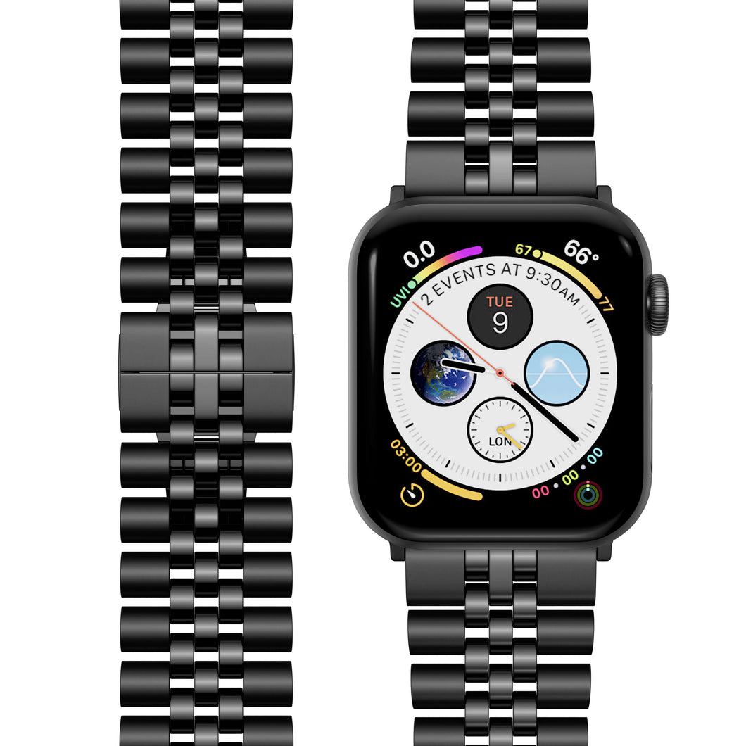 Black Apple watch strap 