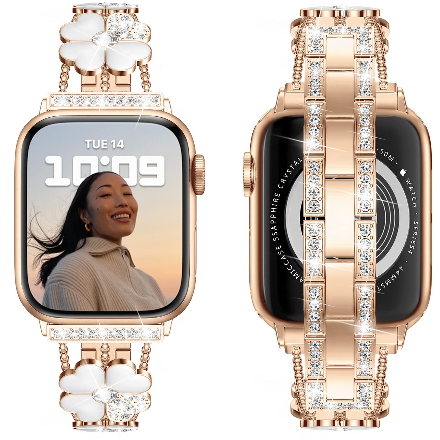 Tikband Four-Leaf Clover Watch Band For Apple Watch