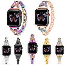 Load image into Gallery viewer, Alloy Butterfly Apple Watch Strap
