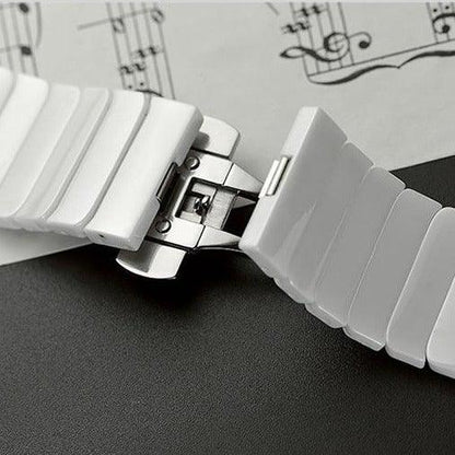 Helios Ceramic Band Compatible With Apple Watch  (2 Colours) - Burnana Concept 