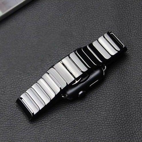 Helios Ceramic Band Compatible With Apple Watch  (2 Colours) - Burnana Concept 