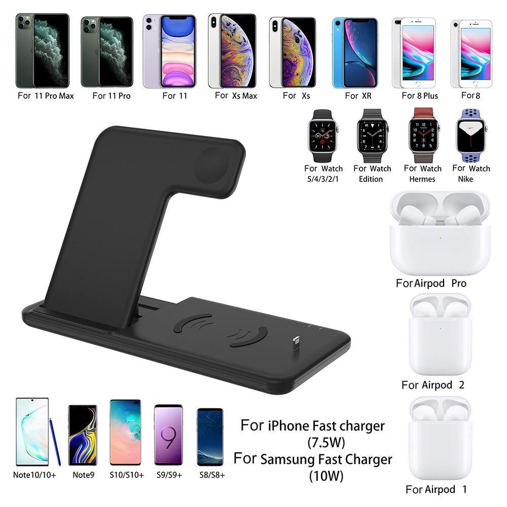 15W Qi Fast Wireless Charger Stand - Luxe Strap
