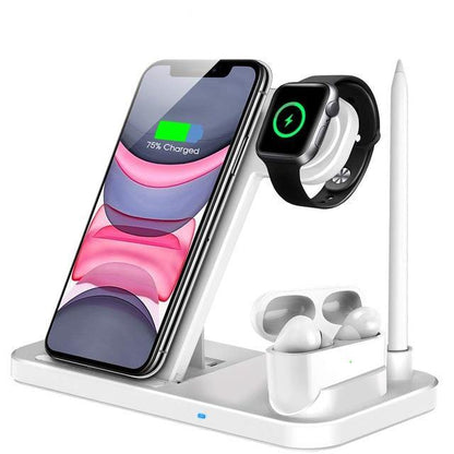 15W Qi Fast Wireless Charger Stand - Luxe Strap