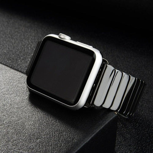 Helios Ceramic Band Compatible With Apple Watch  (2 Colours) - Burnana Concept 