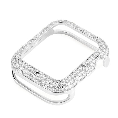 Armor Carved Diamond Protective Case Compatible With All Apple Watch Series - Elegance & Splendour