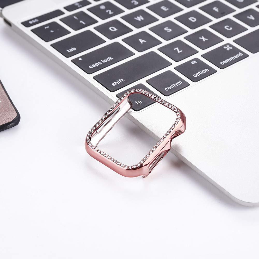 Quasar Protective Diamond Case Compatible With Apple Watch - Elegance & Splendour