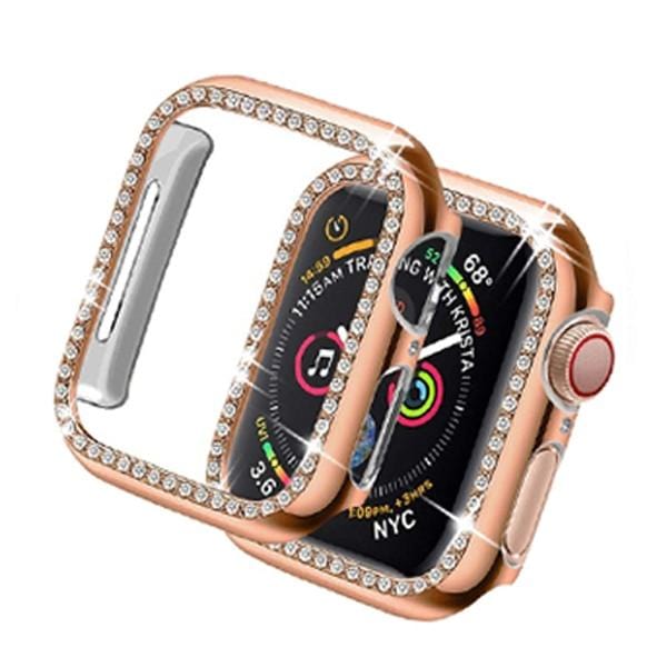 Quasar Protective Diamond Case Compatible With Apple Watch - Elegance & Splendour