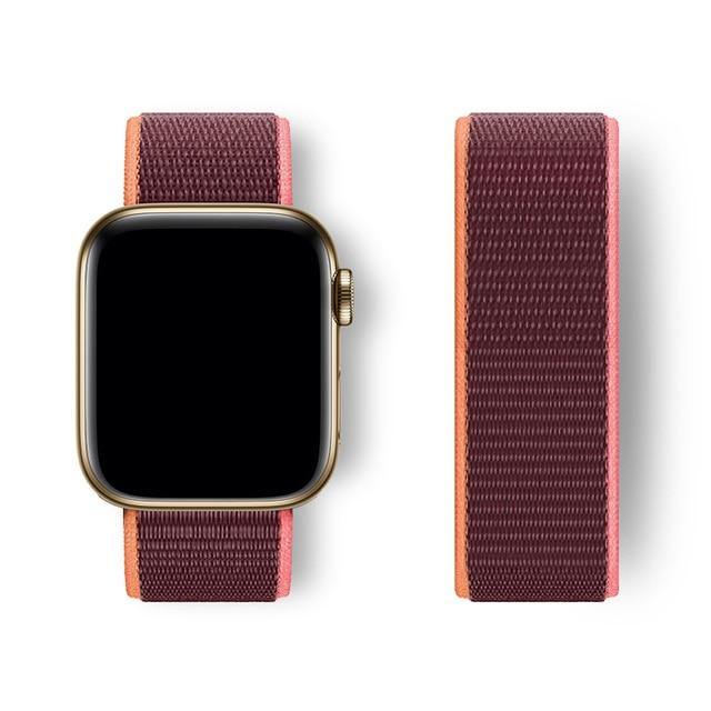 Plum Nylon Sport - Luxe Strap