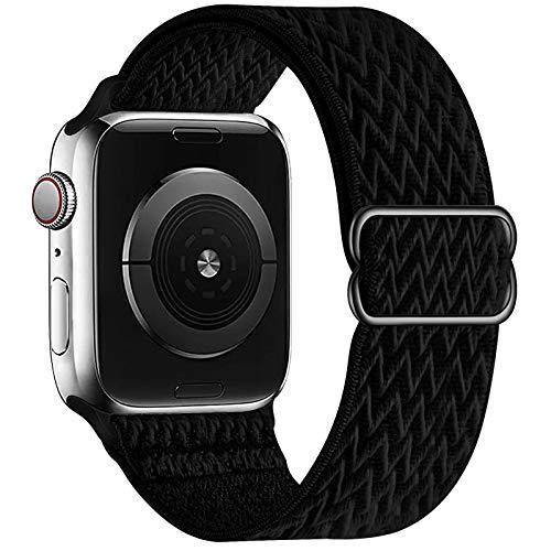 Black Stretchy Nylon Fabric - Luxe Strap